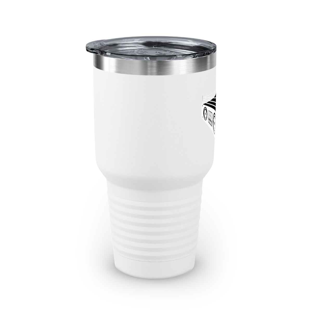 BoomBox Tumbler, 30oz - White