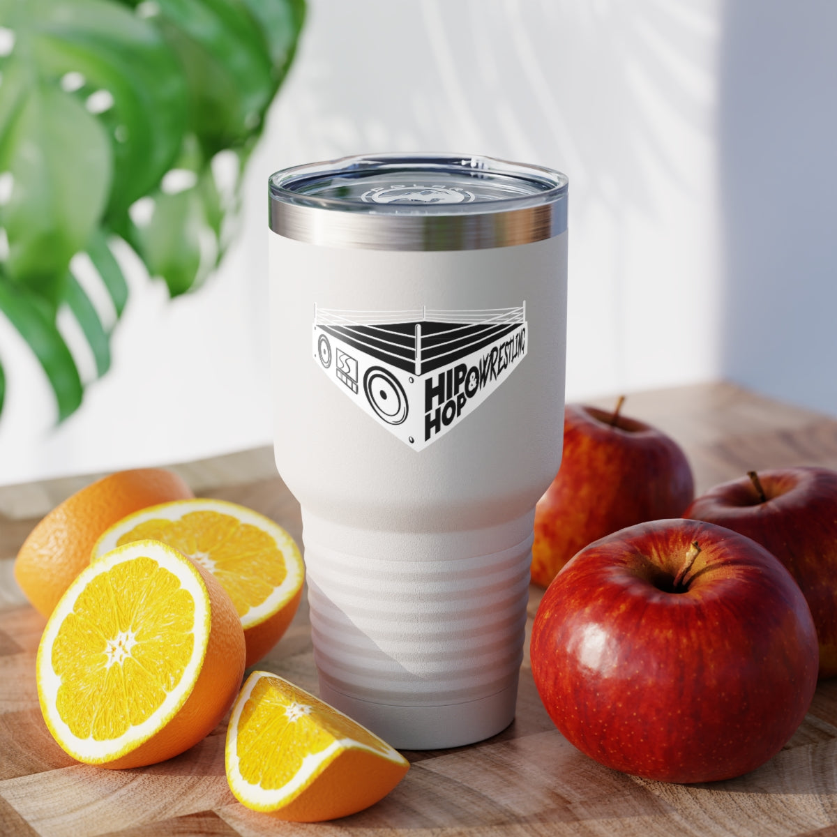 BoomBox Tumbler, 30oz - White