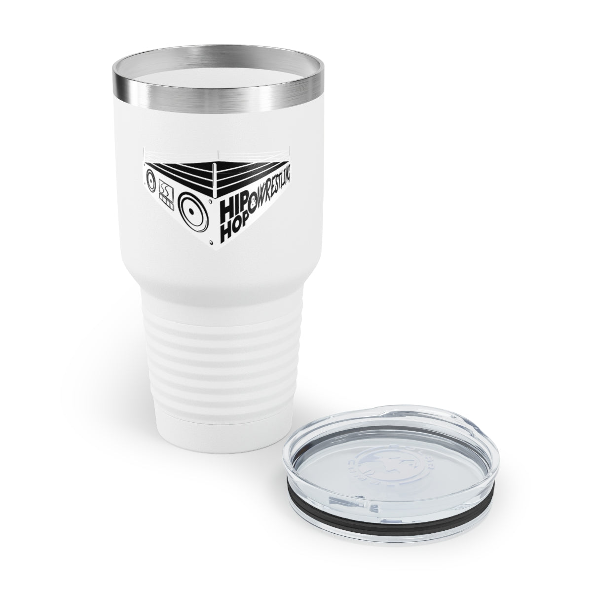 BoomBox Tumbler, 30oz - White