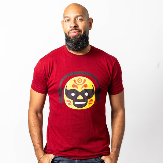 HHW OG Lucha Libre Tee - Cardinal Red